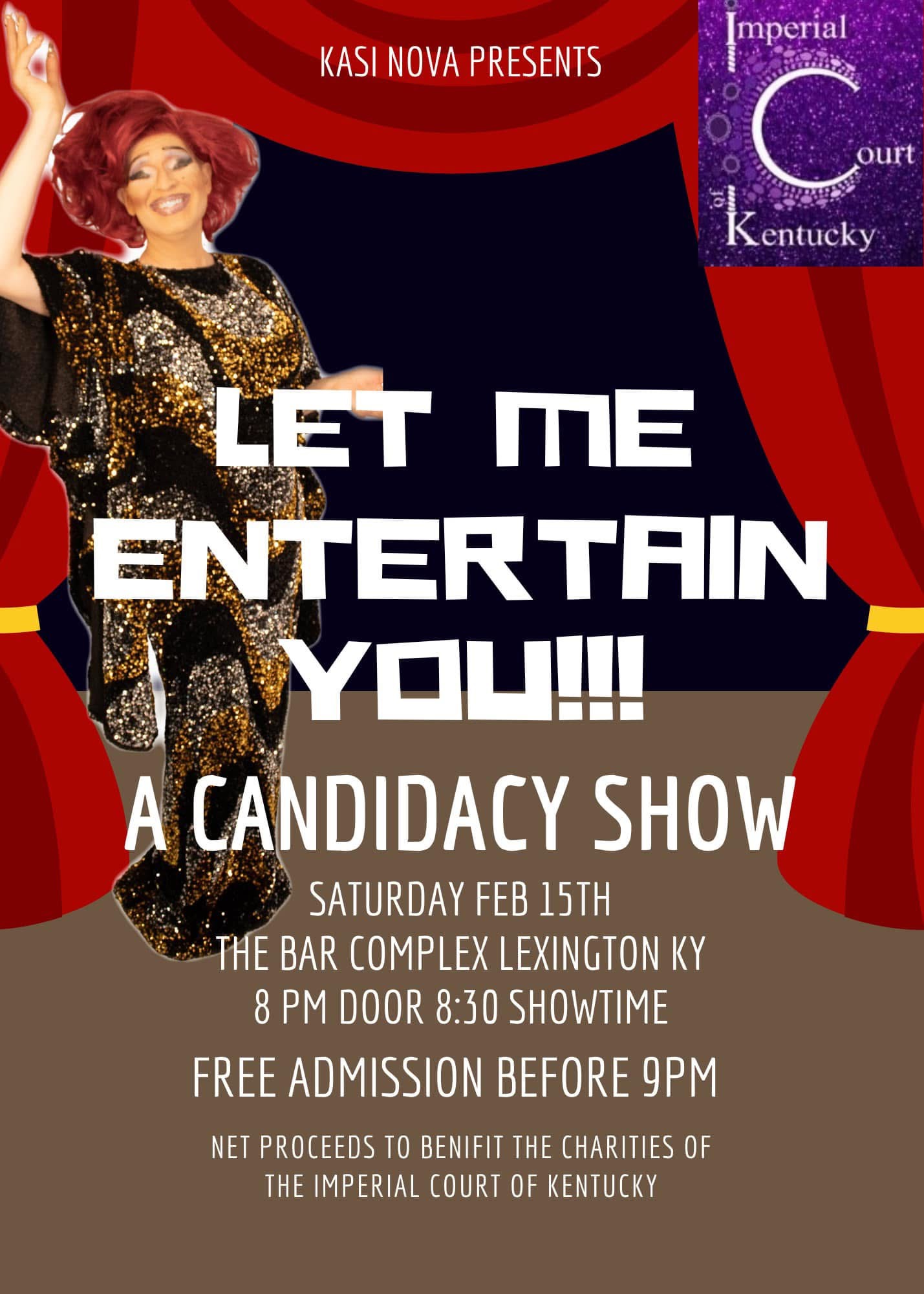 Empress Candidacy Show: Let me Entertain You