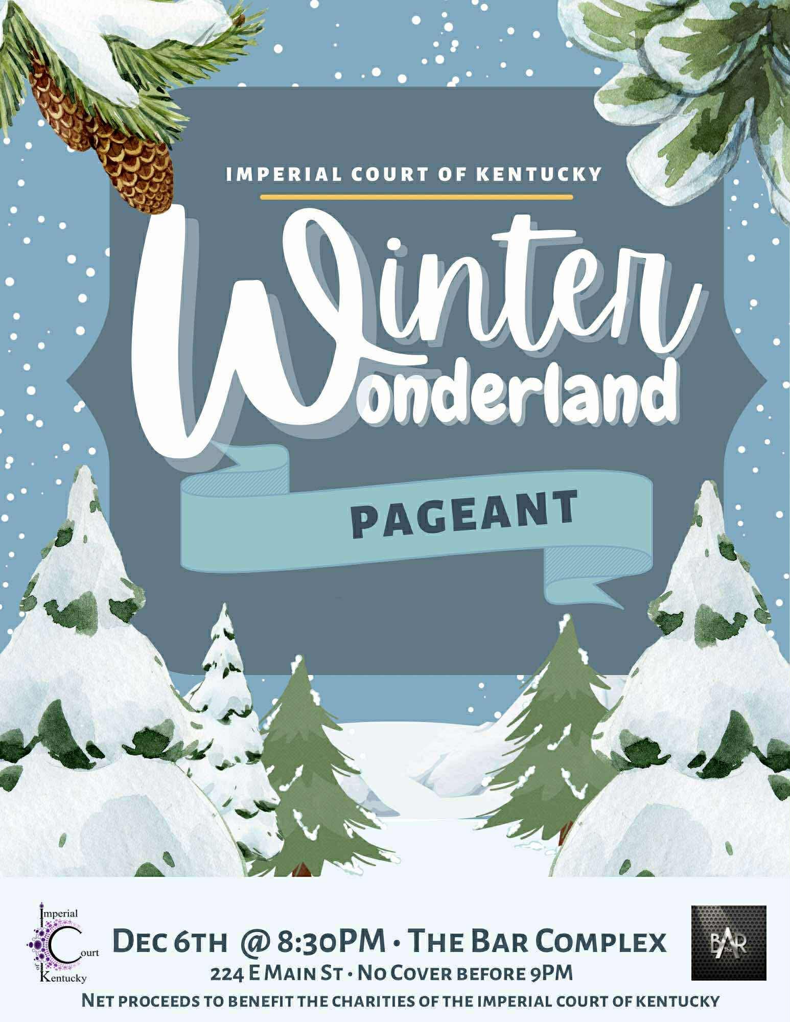 Winter Wonderland Pageant